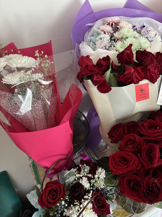 Продаем букеты по 5к