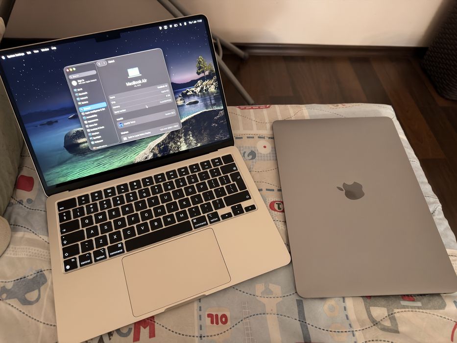 Aplle macbook air m1 and m2
