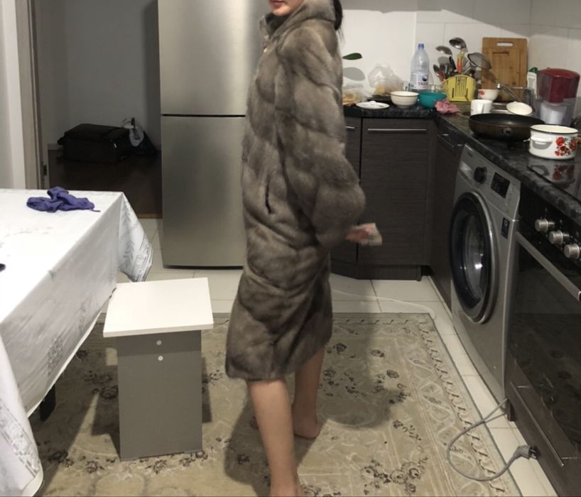 Шуба норка почти новая