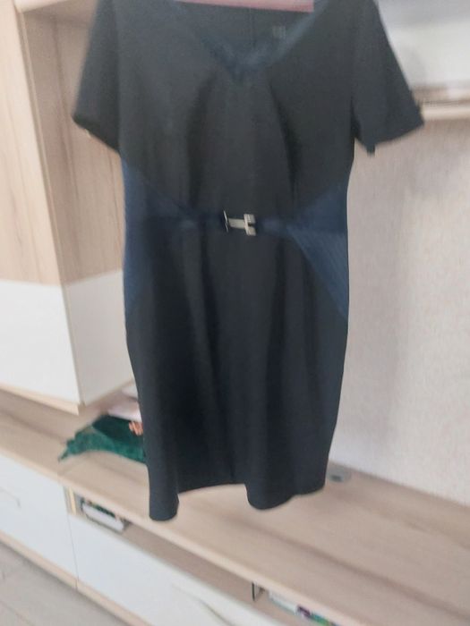 Платье синего цвета