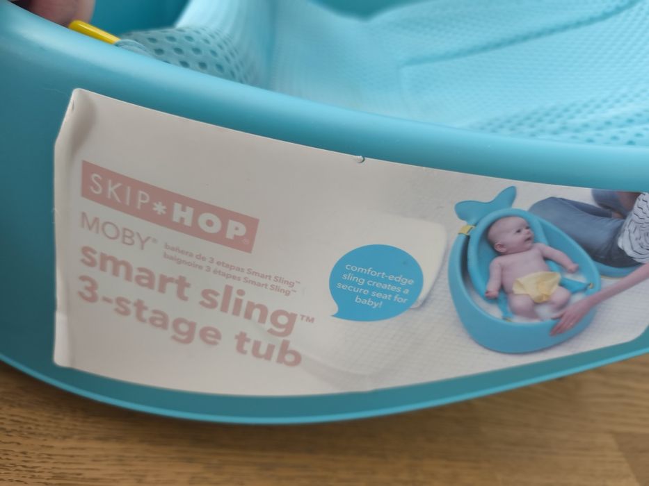 Cada/cadita bebe, Skip Hop, cu suport 3 pozitii