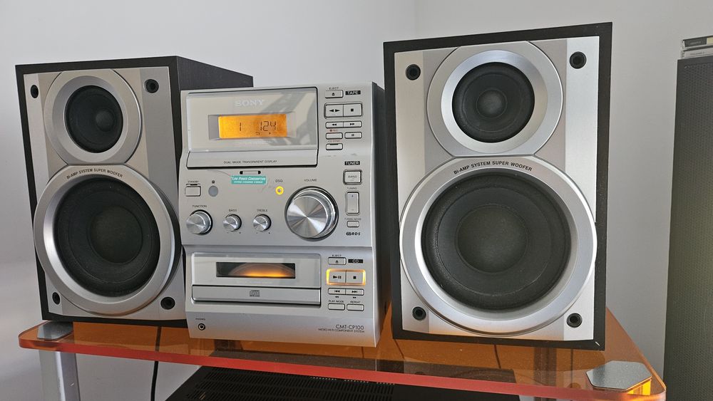 Combina ,minisystem Sony CMt Cp 100