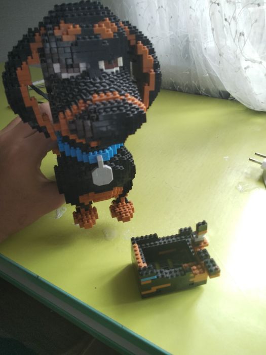 Лего собака игрушка