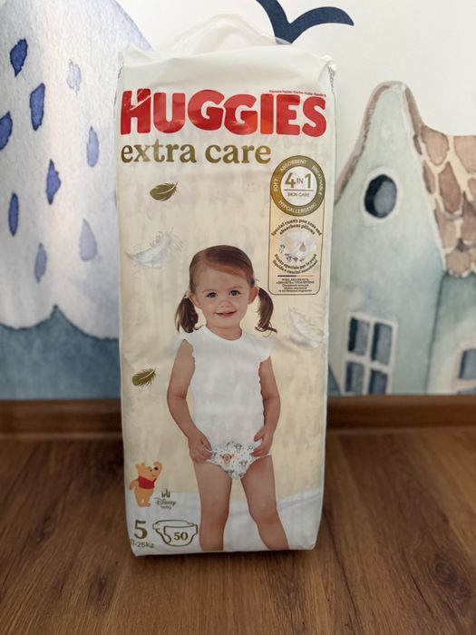 Scutece huggies nr 5, 4 bucati