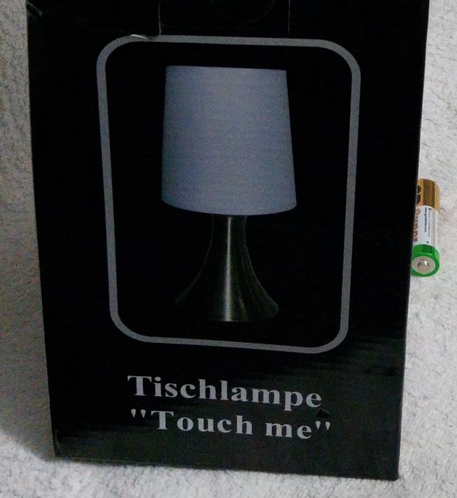 Нощна лампа TOUCH МЕ
Осветително тяло: Настолна лампа със сти