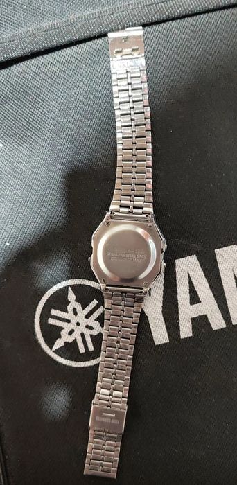 Часы CASIO, серебристые , цифровые