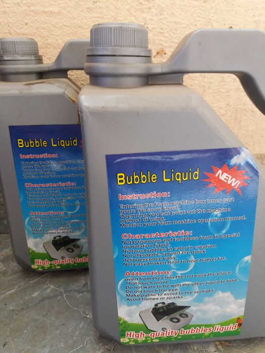 Masina baloane sapun priza 220V si 12V bricheta auto cu lichid proba