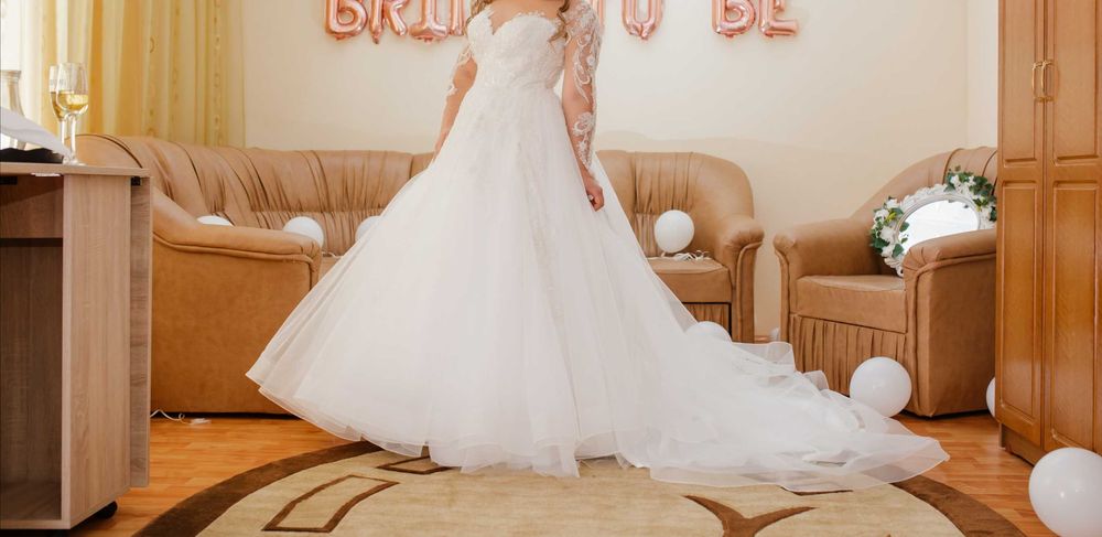Rochie de mireasă A line