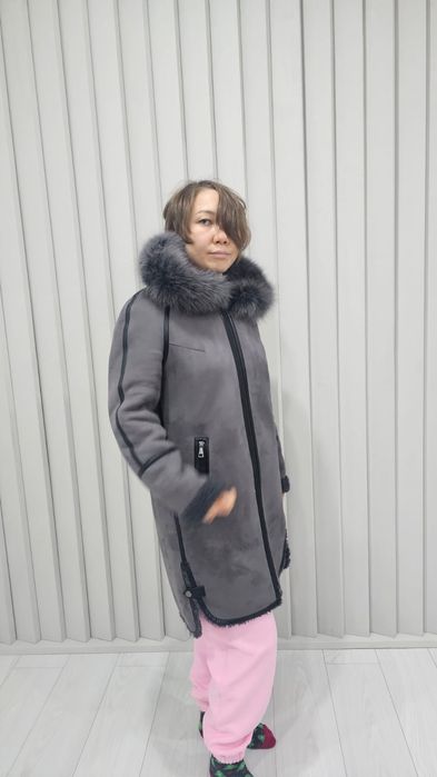 Двусторонняя дубленка