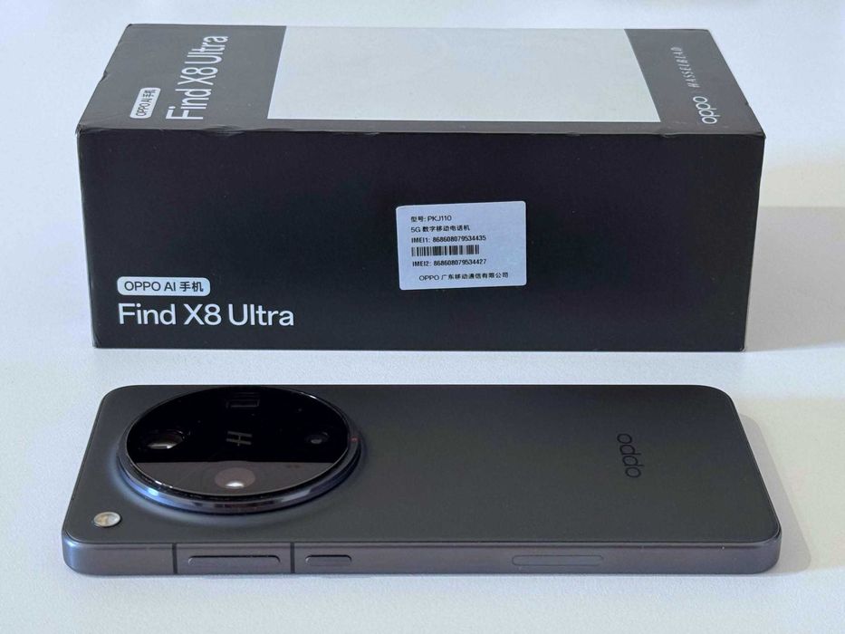 Бартер! Като НОВ! Oppo Find X8 Ultra 512/16GB Matte Black (Черен)