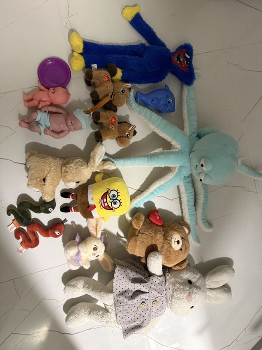 Мягкие игрушки продам все