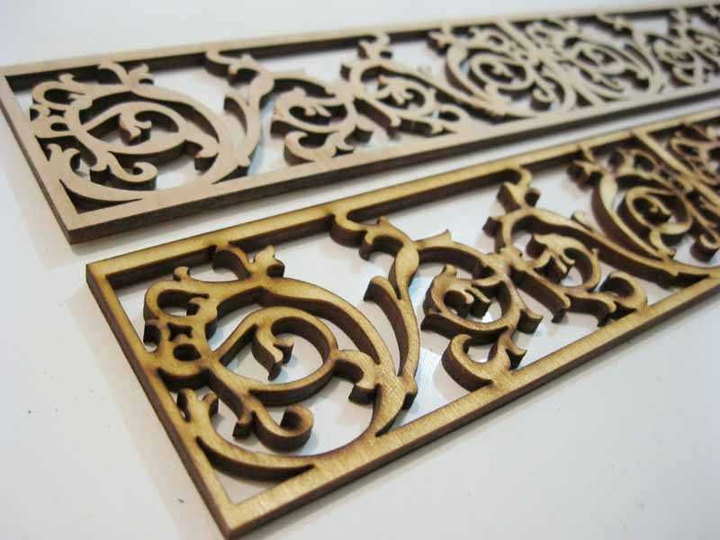 Услуги художественной лазерной  резки металла.