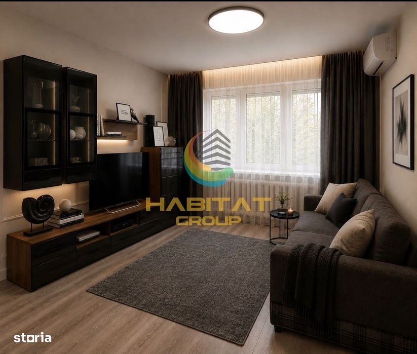 Apartament 3 camere renovat complet 64mp