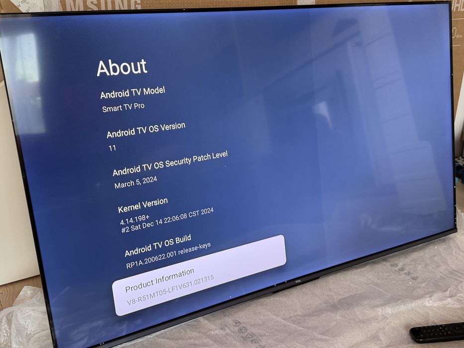 Televizor TCL QLED 50C645, 126 cm, Smart Google TV, 4K Ultra HD, Clasa G