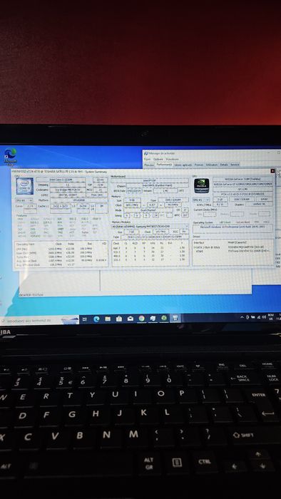 Laptop Toshiba 15.6 i5 4gb ram 500 hdd