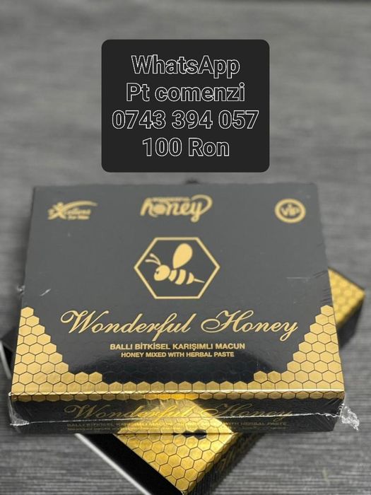 Tratament naturist, Wonderful Honey, pentru Potenta, 12 Plicuri