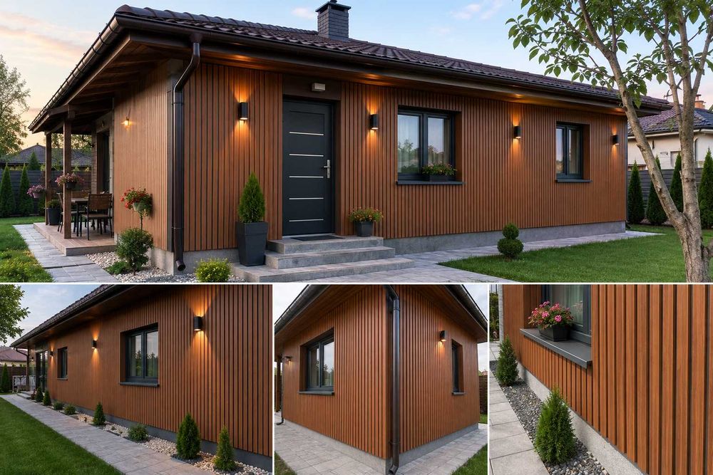 WPC Панели за фасада - Teak 2900/219/26мм