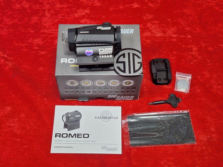 Бързомер SIG Sauer ROMEO5 COMPACT 1x20mm 2MOA RD