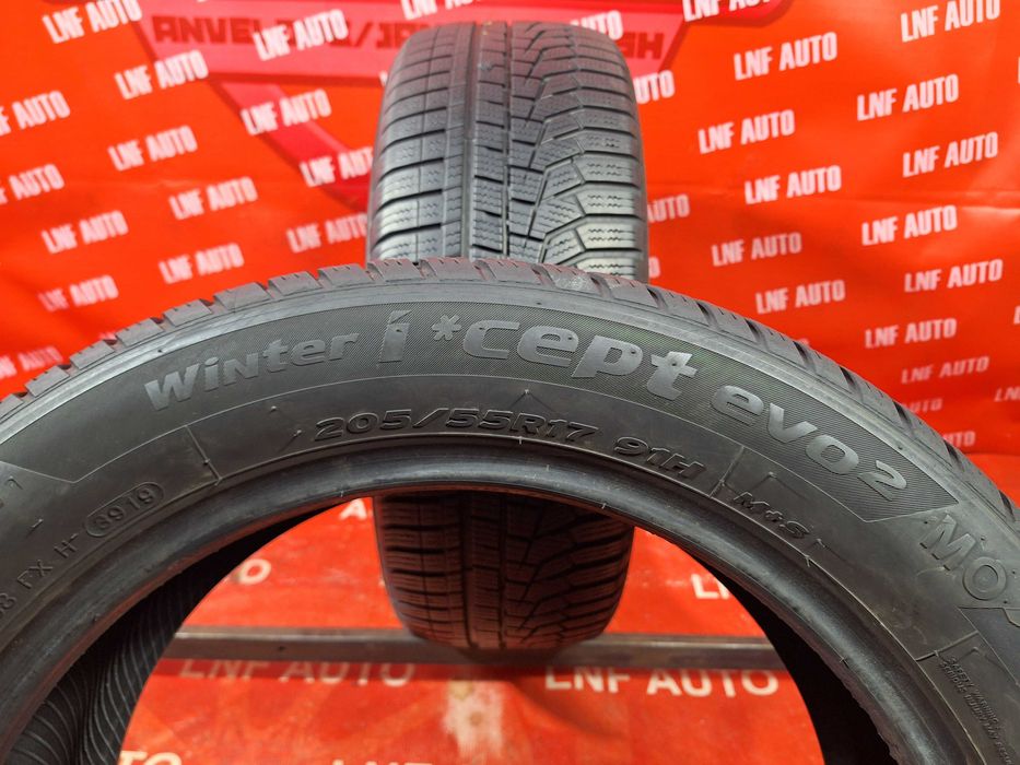 Anvelope de IARNA - 205/55/17 - HANKOOK - 5.8 MM - DOT 2019 !