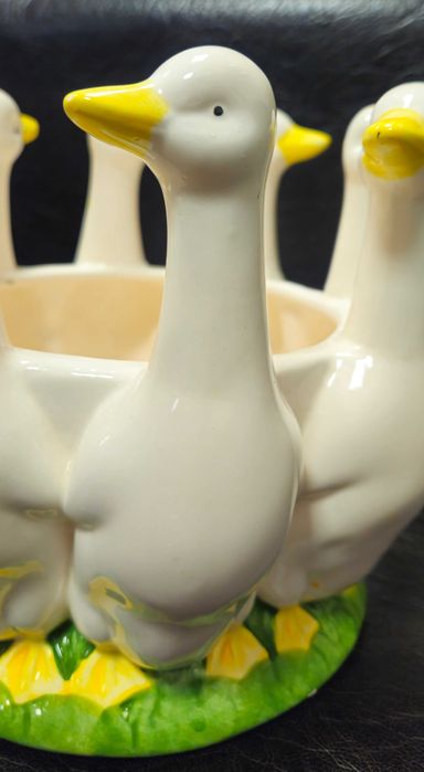 Великденска порцеланова кошница