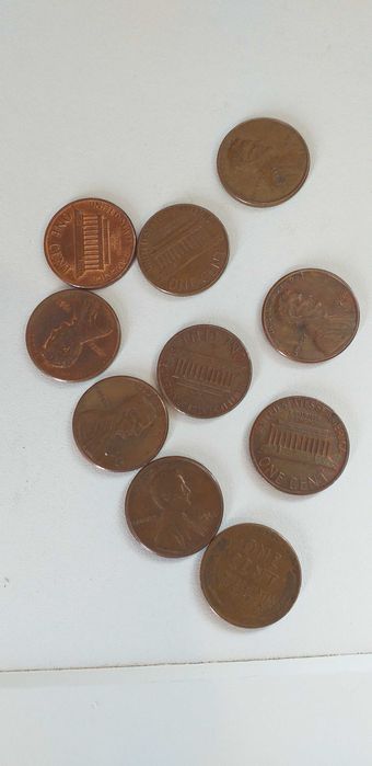 5 One Dime + 10 One Cent