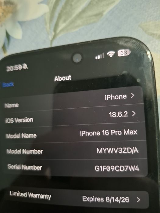 Iphone 16 pro max
