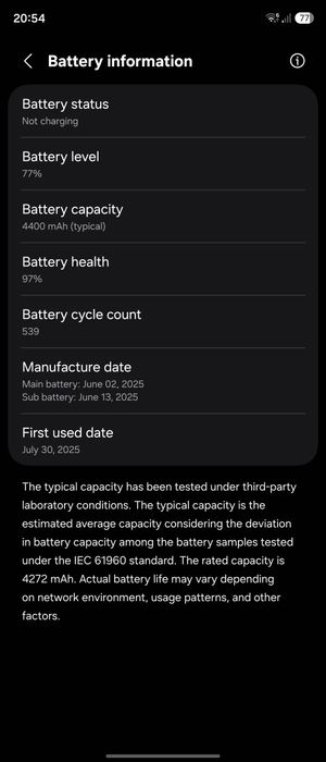 Samsung Galaxy Fold 7 в Гаранция