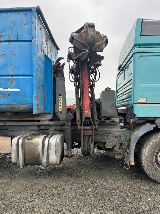 Man Silent  -an 2000 cu abrollkipper si graifer