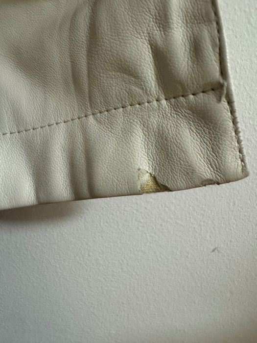 Тренч палто от еко кожа Stradivarius