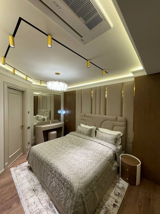 3х комнатная квартира в Новостройке в центре Ташкента 72м² меблирована