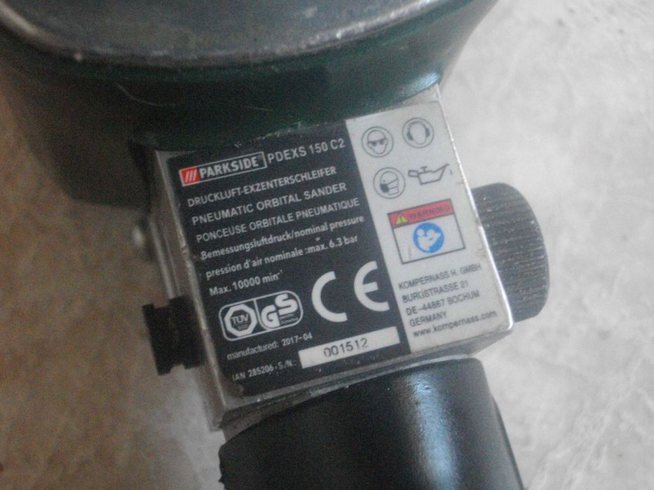Пневматичен Ексцентър Виброшлайф Bosch/Parkside-Прав Шлайф/Отвертка