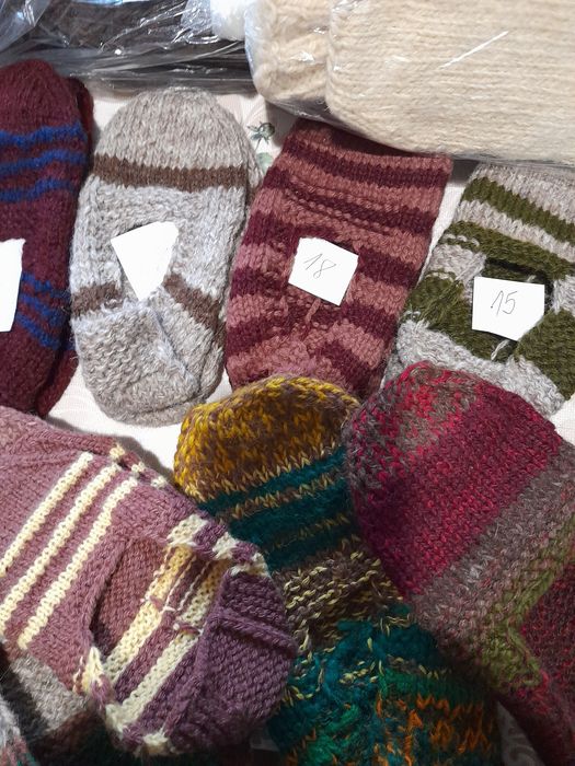 Ръчно плетени терлици  за дечица