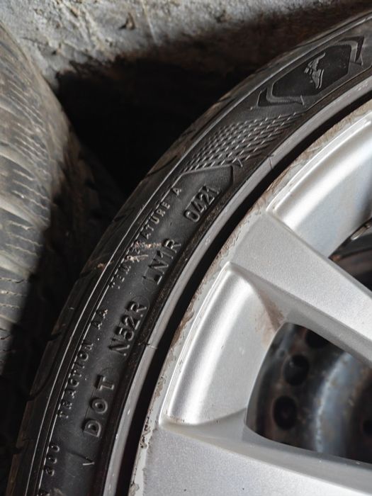 Джанти Borbet 5x112 et 35 j8.5  18цола с гумиGoodyear  Eagle f1