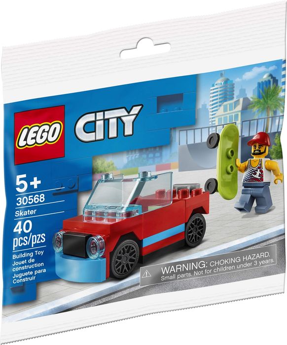 LEGO City Skater 30568. 
Включает минифигур