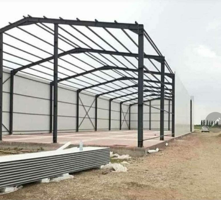 Vand structura 150 mp la 3600 de euro dinProfile hea ipe