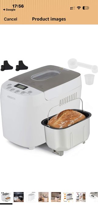 Mașină de făcut pâine Arebos