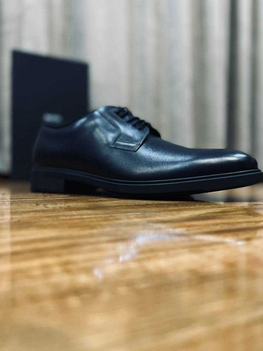 BOSS мужские кожаные туфли-дерби Италия РАЗМЕР 42.5,45