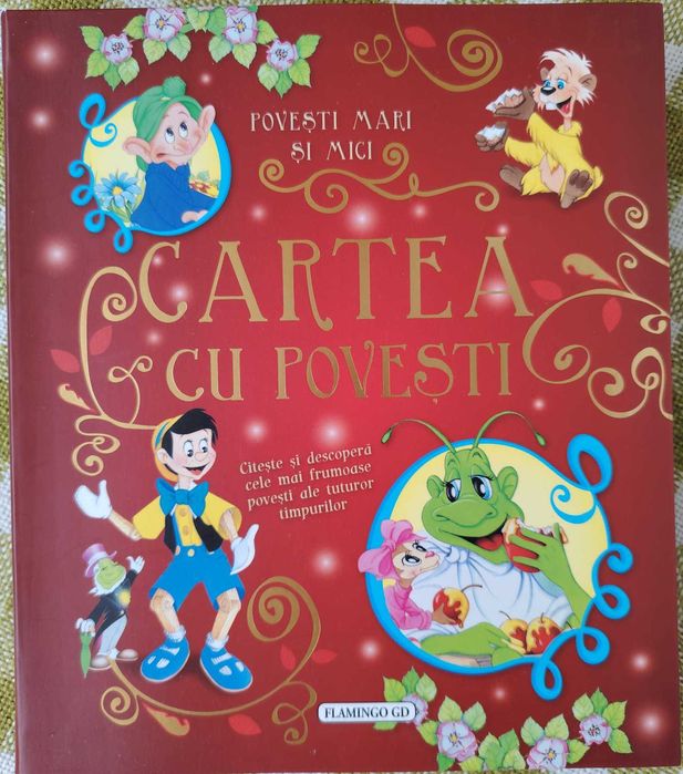 Cartea cu povesti - Povesti mari si mici (scris mare)