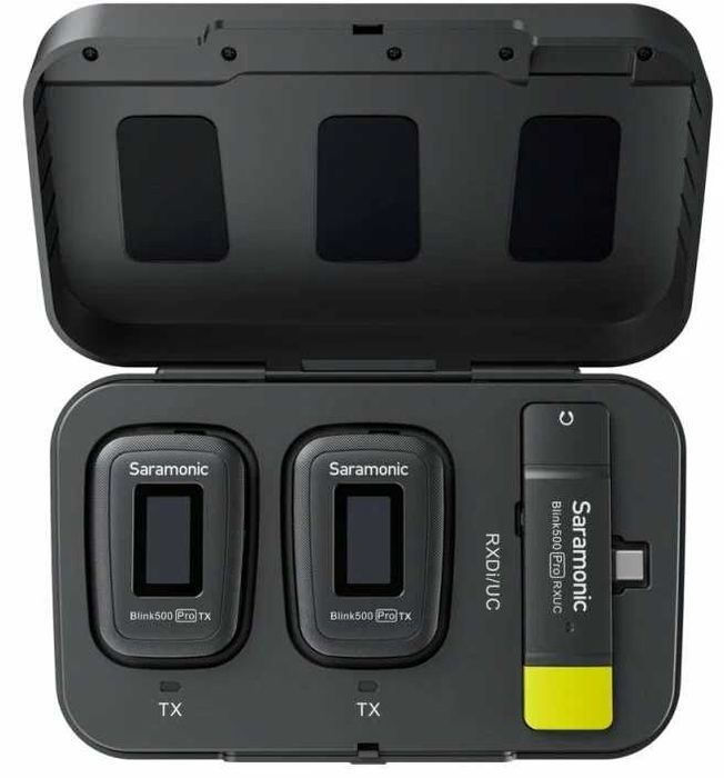 Микрофон Saramonic Blink500 Pro B6 — с Индикатором Звука
