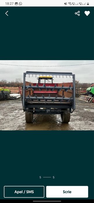 Mig de împrastiat gunoi  Corme de 8,500 tone