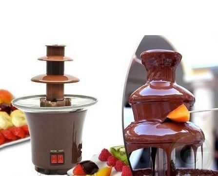 Шоколадный фонтан-фондю мини