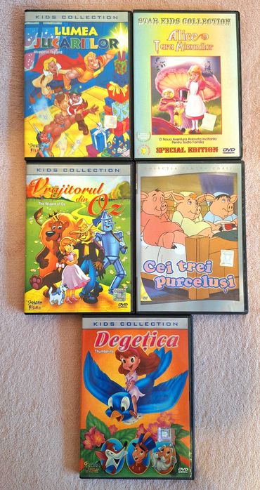 Basme Animate DVD, Filme pt Copii