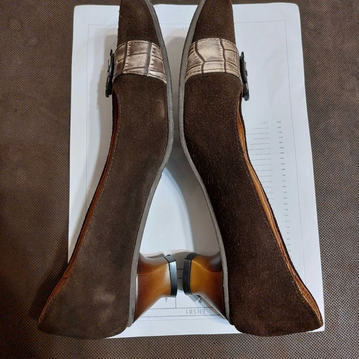 Дамски обувки естествена кожа