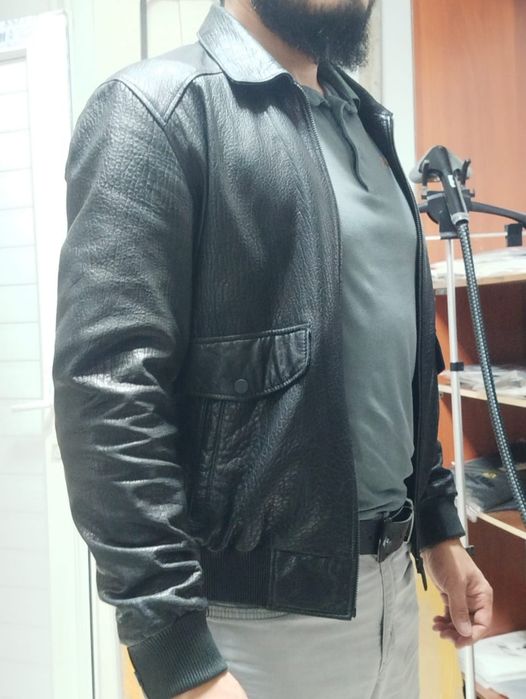 Кожанная Куртка Leponte