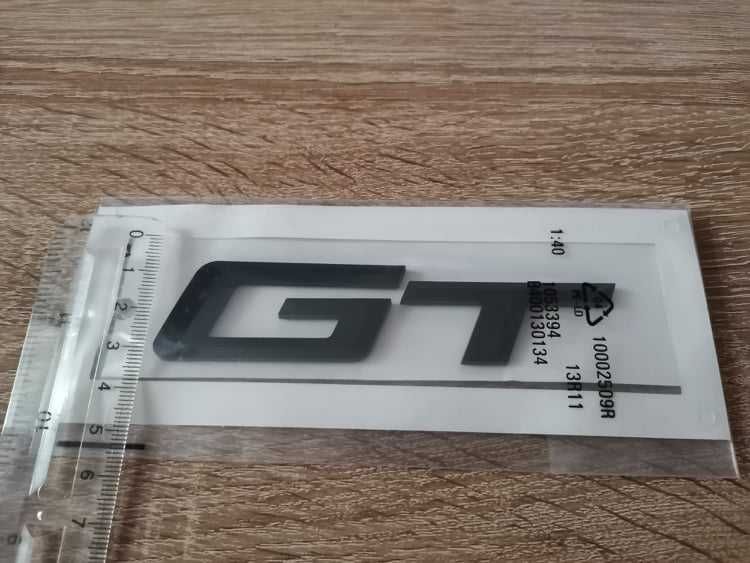 черна емблема BMW GT