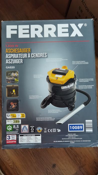 Vând aspirator cenusa
