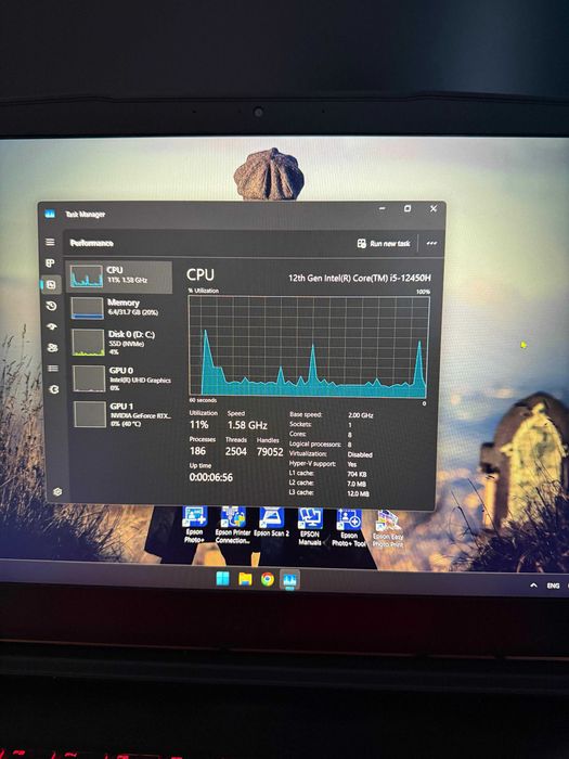 Laptop Gaming MSI GF63 Thin 12VE