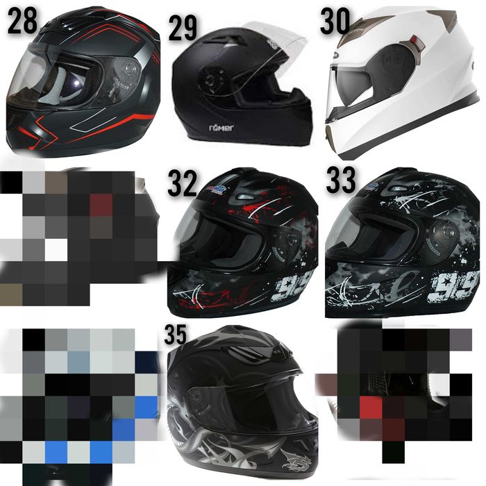 Каски за мотори, разнообразие от модели, цени в описанието