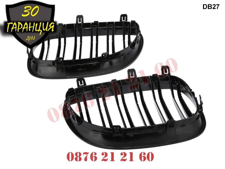 Двойни M5 M Бъбреци Решетки BMW E60 E61 2003г-2010г БМВ Е60 Е61 Гланц