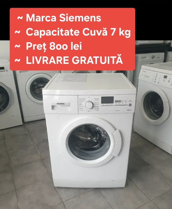 Masini de spalat rufe automate  / import Germania